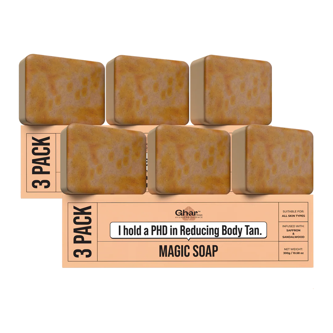 Magic Soap (Sandal Wood and Saffron Soap)