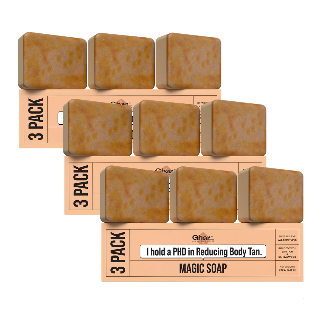 Magic Soap (Sandal Wood and Saffron Soap)