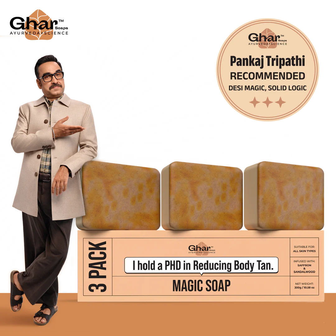 Magic Soap (Sandal Wood and Saffron Soap)